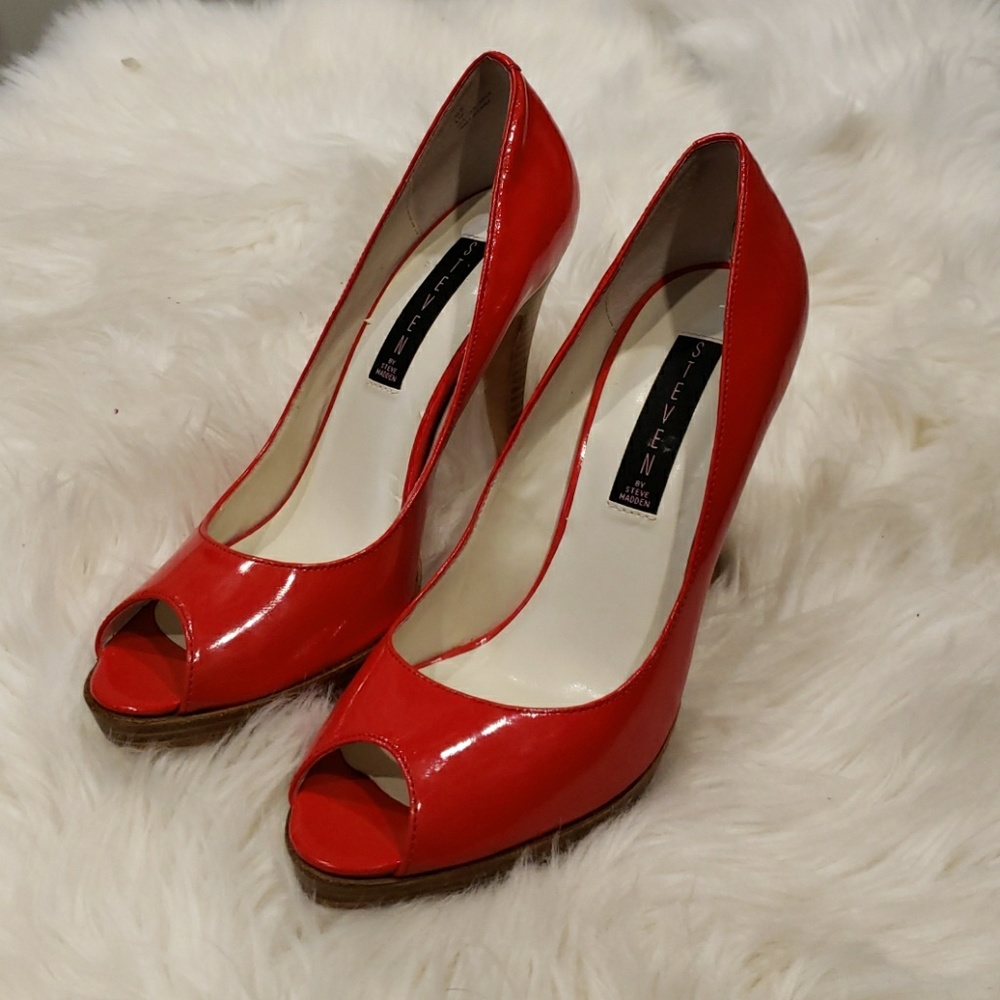 Steven by Steve Madden Red Heels